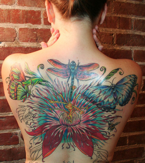 Butterfly tattoo design